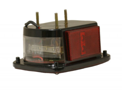 Hi Count® LED Stop Tail Turn Light, LH w/ License Window & Side&nbsp;Marker