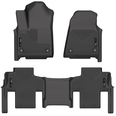 Weatherbeater - Front & 2nd Seat Floor Liners (Footwell Coverage)