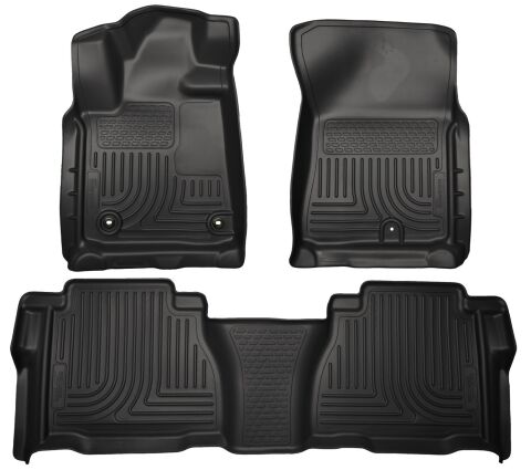 Weatherbeater - Front & 2nd Seat Floor Liners (Footwell Coverage)
