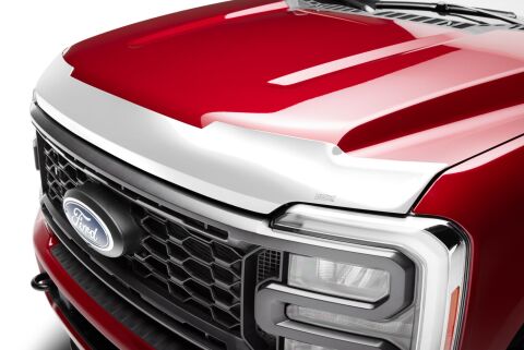 Aeroskin Hood Protector;&nbsp;Chrome