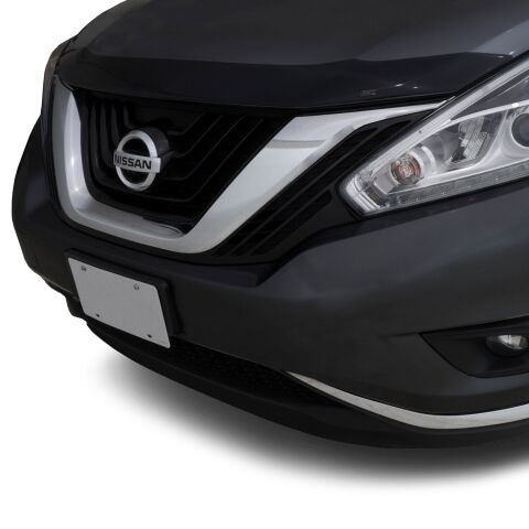Aeroskin Hood Protector; Matte Black Low Profile