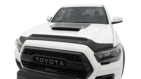 Aeroskin II Hood Protector; Matte Black Low Profile