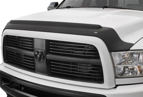 Aeroskin II Hood Protector; Matte Black Low Profile