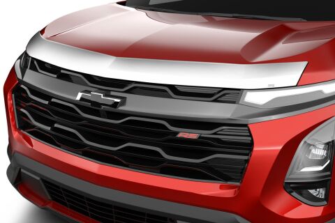 Aeroskin Hood Protector;&nbsp;Chrome