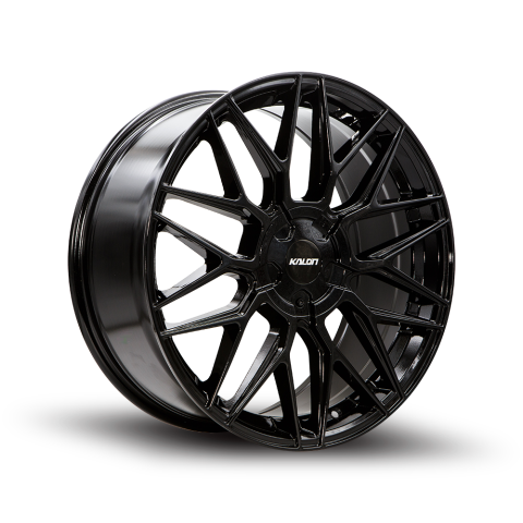 KALON BLITZ GLOSS BLACK 17X7.5 5-112/5-120 +42MM&nbsp;CB73.1