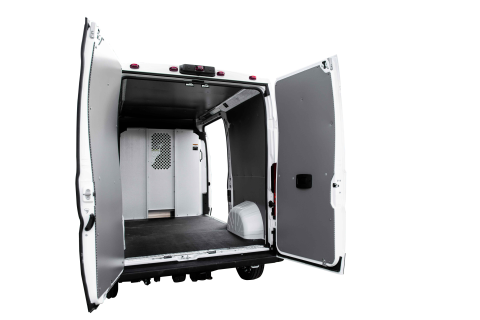 DURATHERM DOOR LINER - TEXTURED GREY - MR, FORD TRANSIT (ALL WB LENGTHS) - DUAL SIDE&nbsp;DOORS