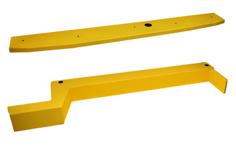 STEEL FLOOR THRESHOLD SET -&nbsp;YELLOW