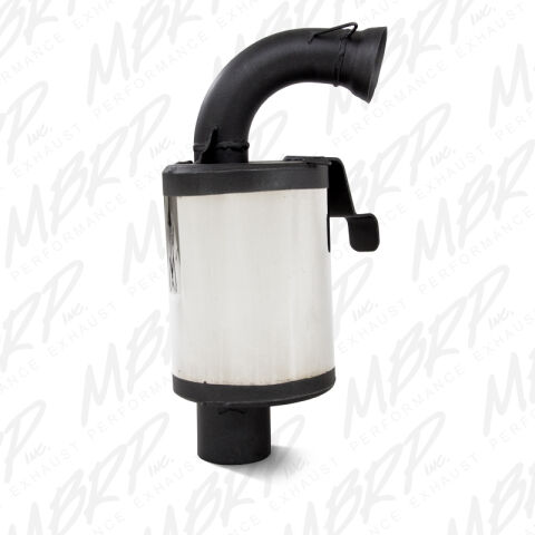 Trail Muffler. Slip-on Design. Packed Muffler.
