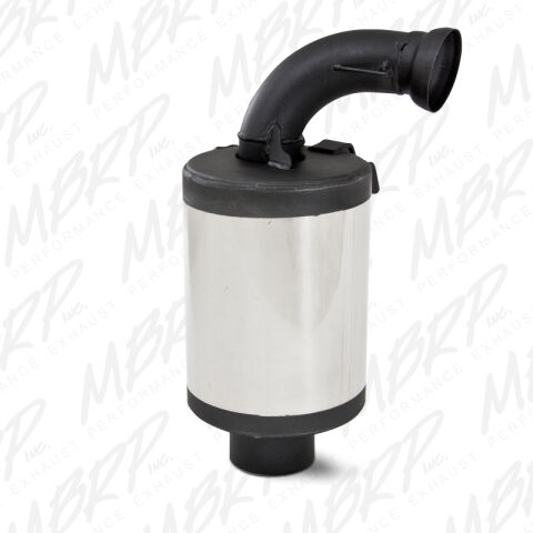 Trail Muffler. Slip-on Design. Packed Muffler.