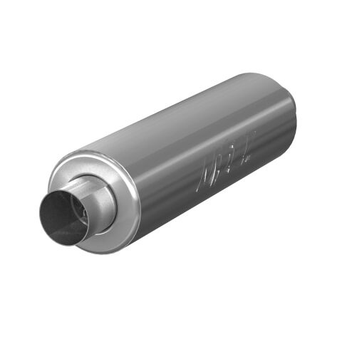 3in. ID inlet/outlet. 26in. Single Chambered Muffler.&nbsp;AL