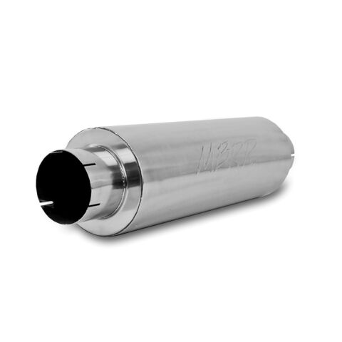 Quiet Tone Muffler. 5in. In/Out. 8in. Dia. Body. 31in. Overall.&nbsp;T409