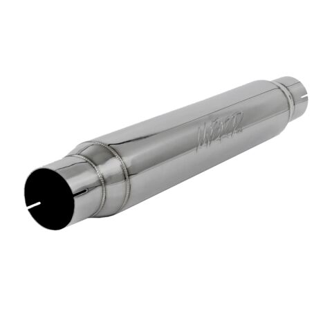 Resonator. 3in. Inlet. Outlet. 22in. body. 26in. overall.&nbsp;T304