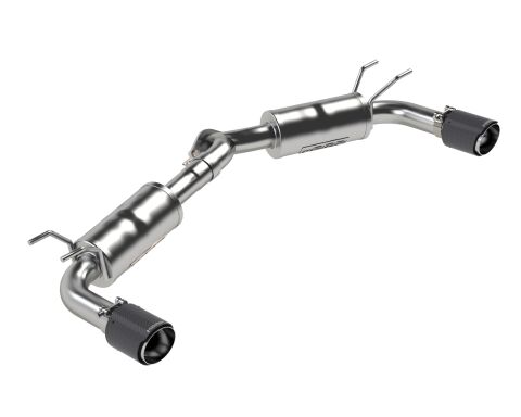 2.5in. Axle-Back. Dual Rear. T304. CF.&nbsp;Street