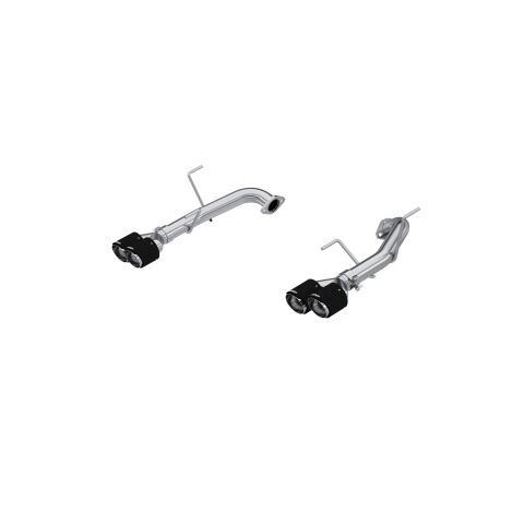 2.5in. Axle-Back. Dual Split Rear. T304. Quad CF&nbsp;Tips
