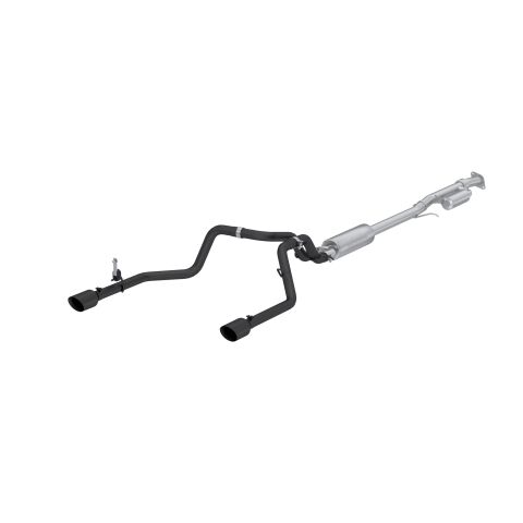 3in. Cat-Back. 2.5in Dual Rear.&nbsp;BLK