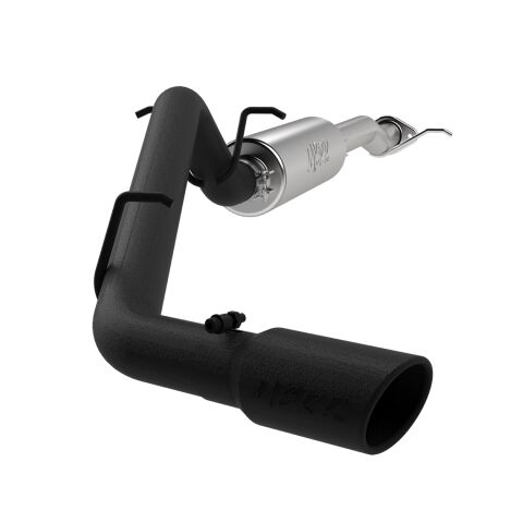 3in. Cat-Back. Single Side Exit.&nbsp;BLK