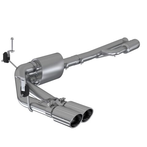 3in. Cat-Back. Pre-Axle Dual Side Exit.&nbsp;T304