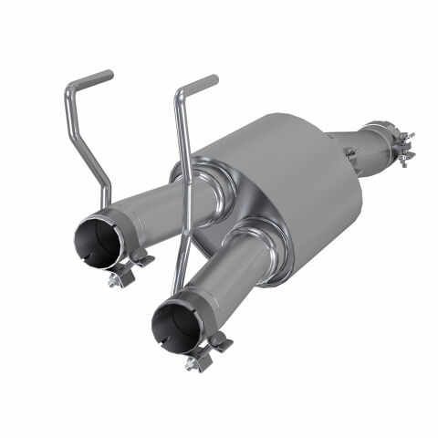 3in. Single In. 2.25in. Dual Out. Muffler Replacement.&nbsp;T409