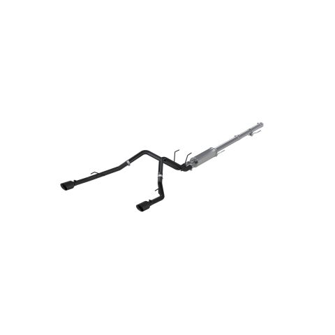 3in. Cat-Back. 2.5in. Dual Split Rear Exit.&nbsp;BLK