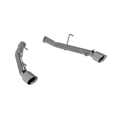 2.5in. Axle-Back. Muffler Bypass. Dual Split Rear Exit. Race Version.&nbsp;T304