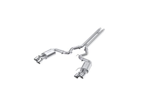 3in. Cat-Back. Dual Rear Exit. Quad Tips. Street Version.&nbsp;T304