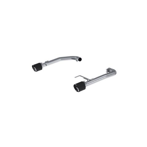 2.5in. Axle-Back. Dual Split Rear Exit. T304.&nbsp;CF