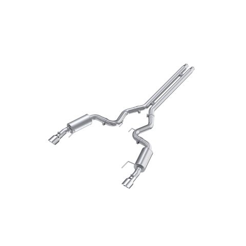 3in. Cat-Back. Dual Split Rear Exit. Street Version.&nbsp;AL