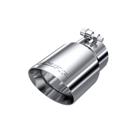 Tip. 4in. O.D.. Dual Wall Angled. 3in. inlet. 8in. length.&nbsp;T304.