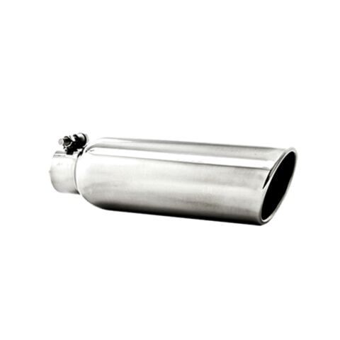3.5in. OD. 2.25in. inlet. 12in. in length. Angled Cut Rolled End.&nbsp;T304.