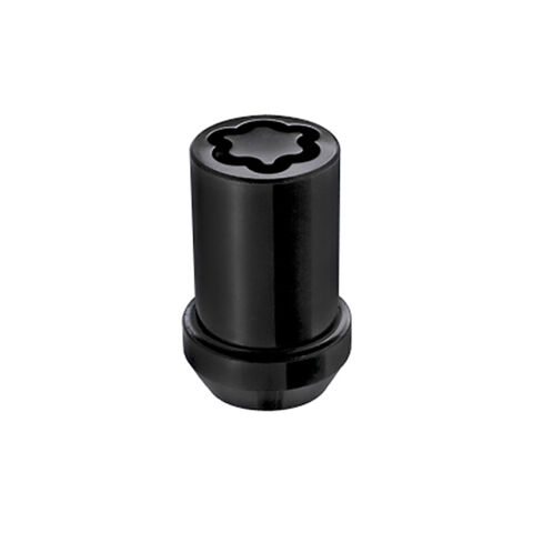 Tuner Style Cone Seat Wheel Locks-Black