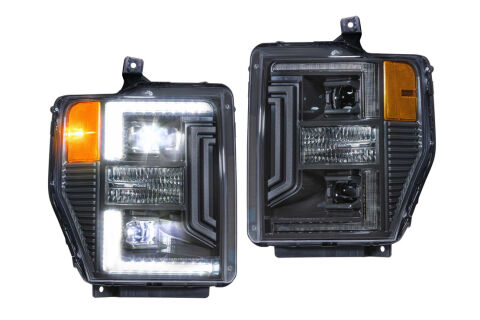 FORD SUPER DUTY (08-10): XB HYBRID LED HEADLIGHTS