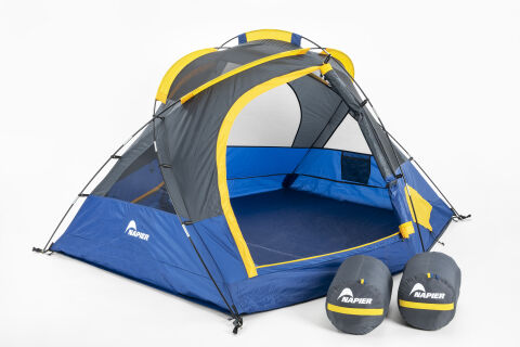 Napier Lite Pack - Camping Bundle 2-Man Tent, Full Rainfly, and 2 Sleeping&nbsp;Bags