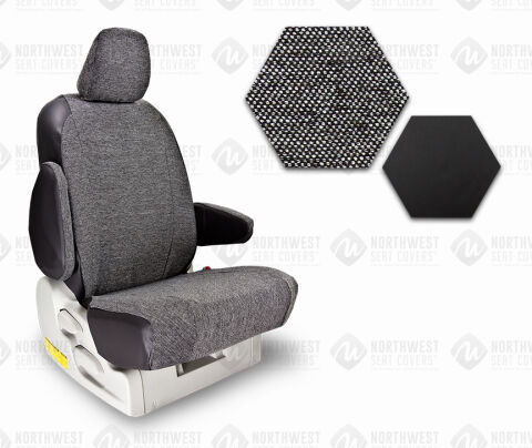 15-18 GM FRONT SEAT COVER, OE SADDLE&nbsp;BLACK