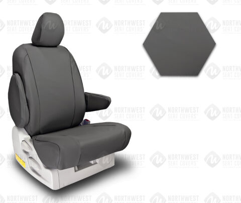 17-18 SUPERDUTY REAR SEAT COVER, VINYL CHARCOAL