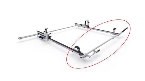 ERGORACK FEATURES; CLAMP DOWN, 4' - 8' SPACING