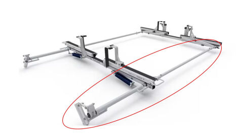ERGORACK FEATURES; RH HIGH ROOF DRIVE SHAFT WITH REMOVABLE&nbsp;HANDLE