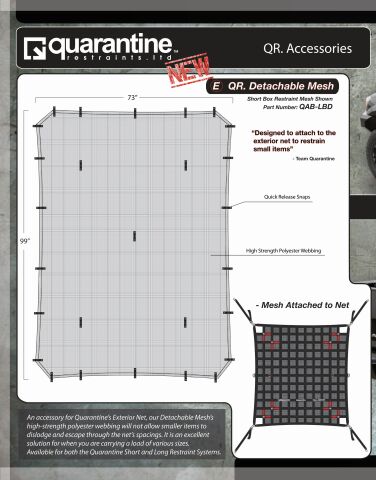 Detachable Mesh -&nbsp;Long