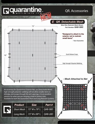 Detachable Mesh -&nbsp;Short