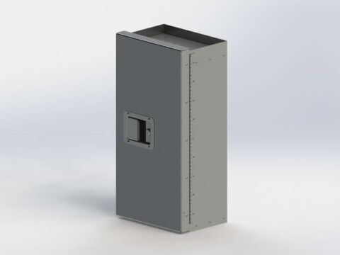 Locking Cabinet - 24",&nbsp;Assy.