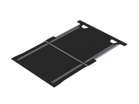 FLOOR W/INTEGRATED MOUNTINGFOR TRANSIT CONNECT&nbsp;LWB