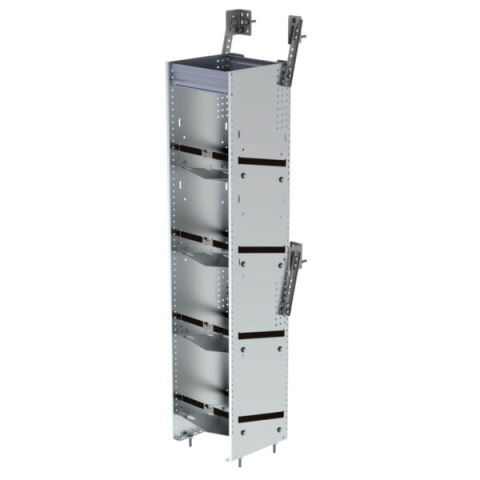 Refrigerant Rack For Cargo Vans, 4 Large&nbsp;Tanks
