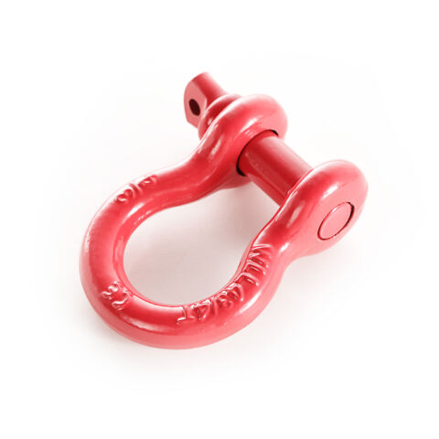 D-Ring Shackle, 3/4 inch, 9500 Lb,&nbsp;Red
