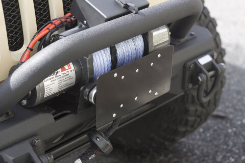 License Plate Mounting Bracket for Hawse Fairlead