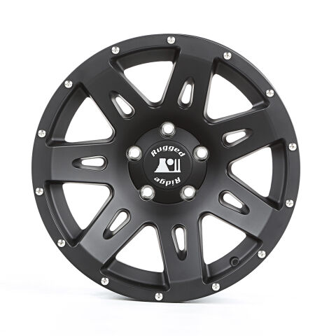 XHD Wheel, 17x8.5, Black Satin; 07-18&nbsp;JK/JKU
