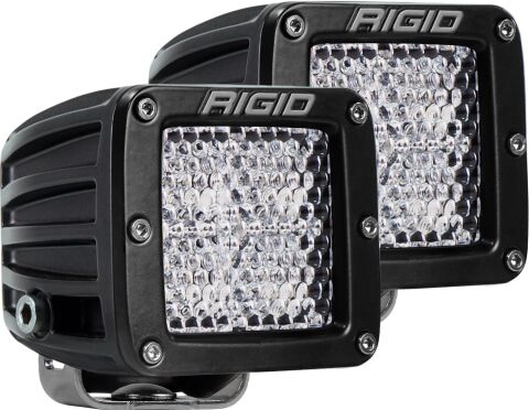D-Series PRO LED Light, Diffused Lens, Surface Mount,&nbsp;Pair