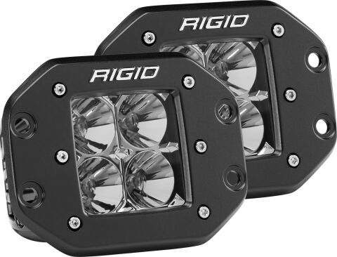 D-Series PRO LED Light, Flood Optic, Flush Mount,&nbsp;Pair