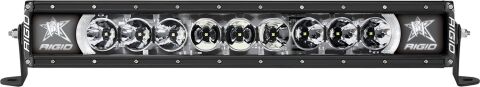 RIGID Radiance Plus LED Light Bar, Broad-Spot Optic, 20Inch With White Backlight