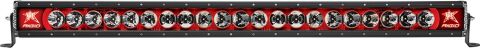 RIGID Radiance Plus LED Light Bar, Broad-Spot Optic, 40 Inch With Red Backlight