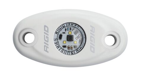 A-Series LED Light, High Power, Cool White, White Housing,&nbsp;Single