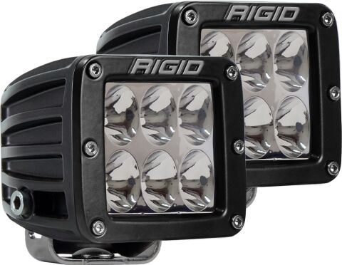 D-Series PRO LED Light, Driving Optic, Surface Mount, Black Housing,&nbsp;Pair